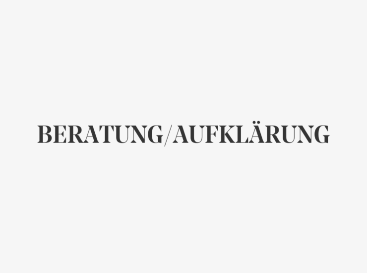 Beratung/Aufklärung Ästhetische OP