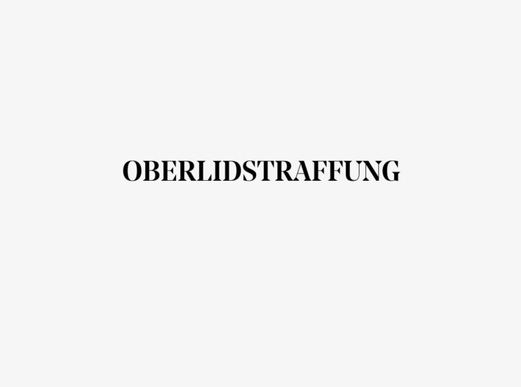 Oberlid-Straffung Klagenfurt Kärnten